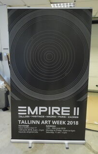 Roll up stend - Tallinn Art Week