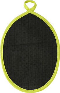 Neoprene oval shaped oven glove. 4. picture