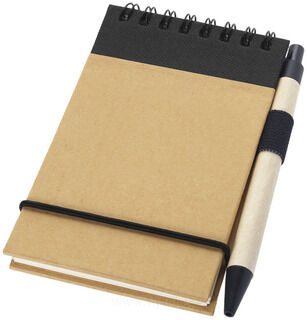 Zuse jotter with pen