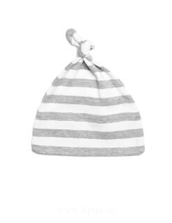Baby Striped 1 Knot Hat 6. picture