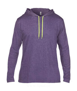 Adult Fashion Basic LS Hooded Tee 19. picture