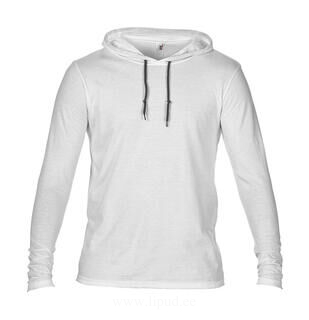 Adult Fashion Basic LS Hooded Tee 15. picture