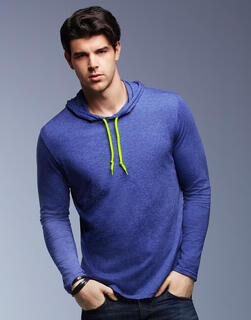 Adult Fashion Basic LS Hooded Tee 14. picture