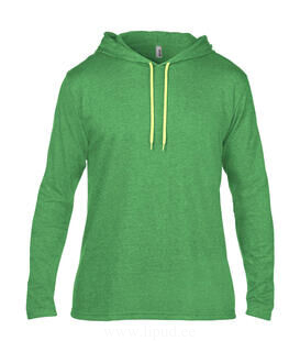 Adult Fashion Basic LS Hooded Tee 21. picture